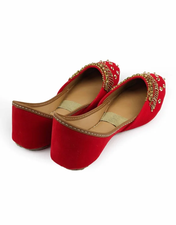 Red Embroidered Shoes